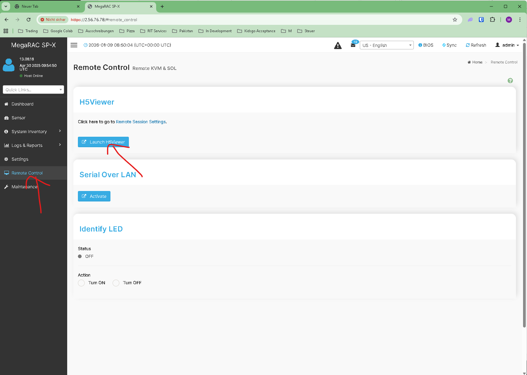 Remote Console Access