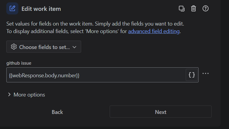 Storing Issue Number